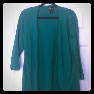 Green Cardigan